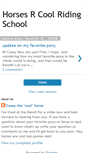 Mobile Screenshot of horsesrcoolridingschool.blogspot.com
