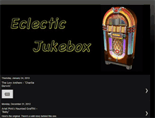 Tablet Screenshot of eclecticjukebox.blogspot.com