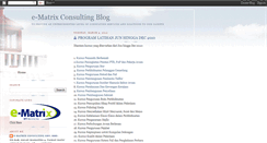 Desktop Screenshot of e-matrixconsulting.blogspot.com