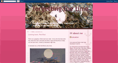 Desktop Screenshot of forgettingthetime.blogspot.com