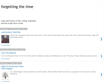 Tablet Screenshot of forgettingthetime.blogspot.com