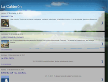 Tablet Screenshot of lacalderon.blogspot.com