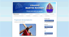 Desktop Screenshot of colegiomartinrucker.blogspot.com