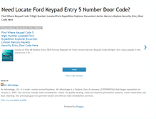 Tablet Screenshot of fordkeypadcodecraker.blogspot.com