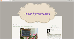 Desktop Screenshot of hartadventures.blogspot.com