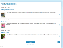 Tablet Screenshot of hartadventures.blogspot.com