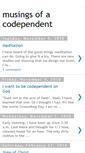 Mobile Screenshot of musingsofacodependent.blogspot.com