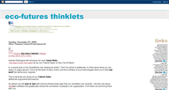 Desktop Screenshot of eco-futures.blogspot.com