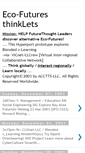 Mobile Screenshot of eco-futures.blogspot.com