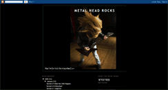 Desktop Screenshot of metal-head-rocks.blogspot.com