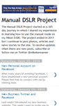 Mobile Screenshot of manualdslrproject.blogspot.com
