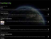 Tablet Screenshot of fortifiedcity.blogspot.com