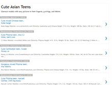 Tablet Screenshot of cuteasianteens.blogspot.com