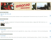 Tablet Screenshot of amoritamexicana.blogspot.com