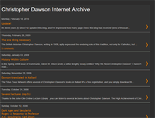 Tablet Screenshot of dawsonarchives.blogspot.com