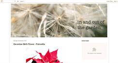 Desktop Screenshot of inandoutofthegarden.blogspot.com