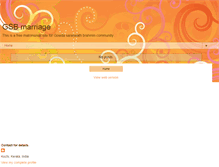 Tablet Screenshot of gsbmarriage.blogspot.com