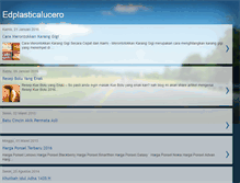 Tablet Screenshot of edplasticalucero.blogspot.com
