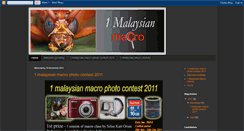 Desktop Screenshot of 1malaysianmacro.blogspot.com