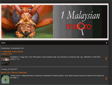 Tablet Screenshot of 1malaysianmacro.blogspot.com