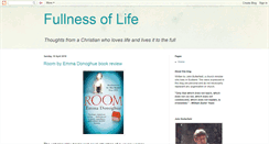 Desktop Screenshot of fullnessoflife-john.blogspot.com