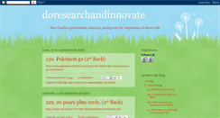 Desktop Screenshot of doresearchandinnovate.blogspot.com