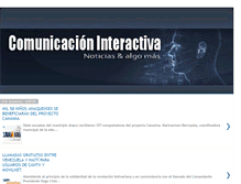 Tablet Screenshot of conexiondigitalinteractiva.blogspot.com