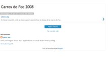 Tablet Screenshot of carrosdefoc2008.blogspot.com