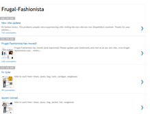 Tablet Screenshot of frugal-fashionista.blogspot.com