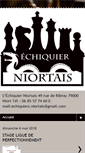 Mobile Screenshot of echiquierniortais.blogspot.com