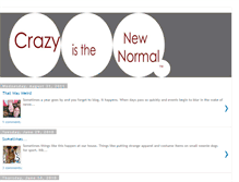 Tablet Screenshot of crazyisthenewnormal.blogspot.com