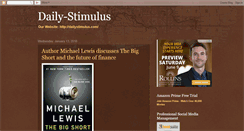 Desktop Screenshot of daily-stimulus.blogspot.com