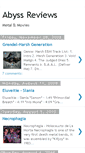 Mobile Screenshot of abyssreviews.blogspot.com