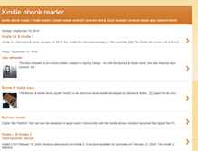Tablet Screenshot of kindle-ebook-reader-android.blogspot.com