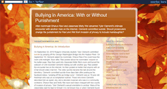 Desktop Screenshot of americanbullying.blogspot.com