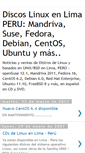 Mobile Screenshot of discoslinuxperu.blogspot.com