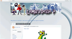 Desktop Screenshot of lembradesse.blogspot.com