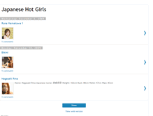 Tablet Screenshot of japhotgirls.blogspot.com