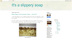 Desktop Screenshot of itsaslipperysoap.blogspot.com