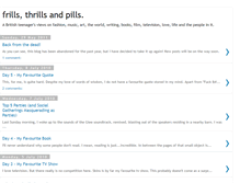 Tablet Screenshot of frillsthrillsandpills.blogspot.com