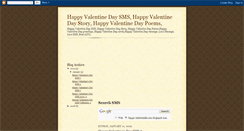 Desktop Screenshot of happyvalentinedaysms.blogspot.com