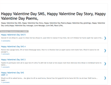 Tablet Screenshot of happyvalentinedaysms.blogspot.com