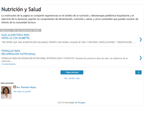 Tablet Screenshot of actualidadenutricion.blogspot.com