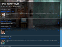Tablet Screenshot of fortiefamilynews.blogspot.com