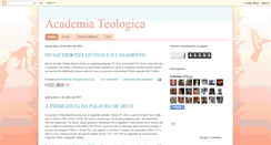 Desktop Screenshot of pranor-academiateologica.blogspot.com