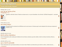 Tablet Screenshot of entrerenglones.blogspot.com