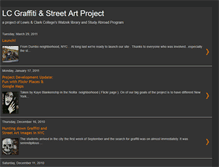 Tablet Screenshot of lcgraffitiproject.blogspot.com