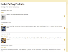 Tablet Screenshot of kathrinsdogs.blogspot.com