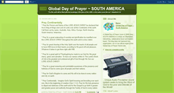Desktop Screenshot of globaldayofprayersa.blogspot.com