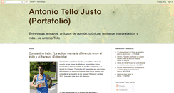 Desktop Screenshot of antoniotellojusto.blogspot.com